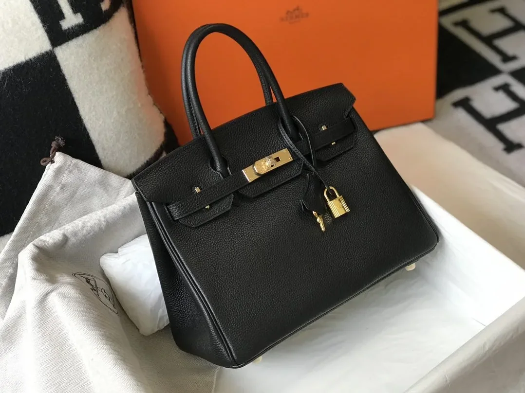 Hermes Birkin Top Handle Bag in Brown Gold Hardware Hermes Birkin Top Handle Bag in Brown Gold Hardware