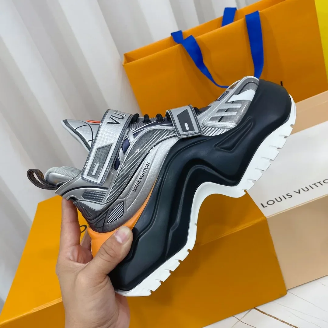 Louis Vuitton LV Archlight 2.0 Platform Sneaker Silver 1AB13N Louis Vuitton LV Archlight 2.0 Platform Sneaker Silver 1AB13N