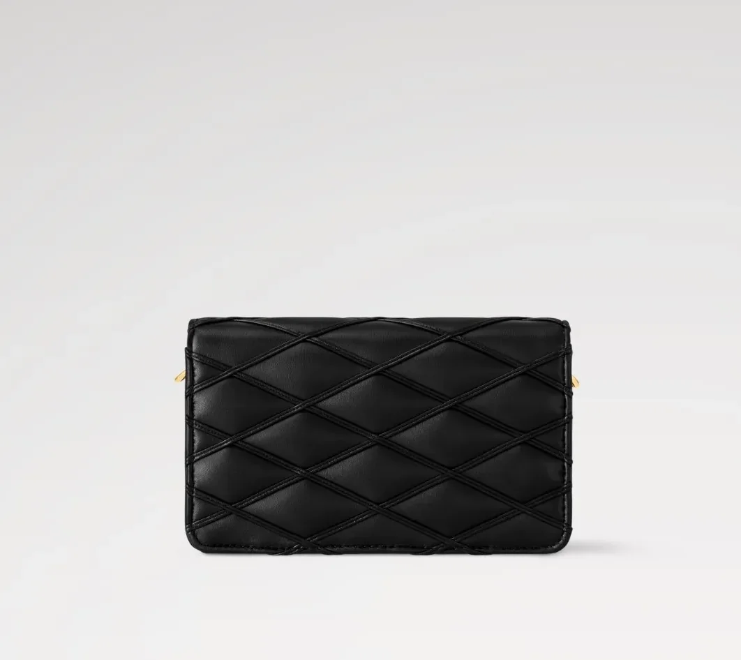 Louis Vuitton Wallet On Chain GO-14 Black / Louis Vuitton Wallet On Chain GO-14 Black /