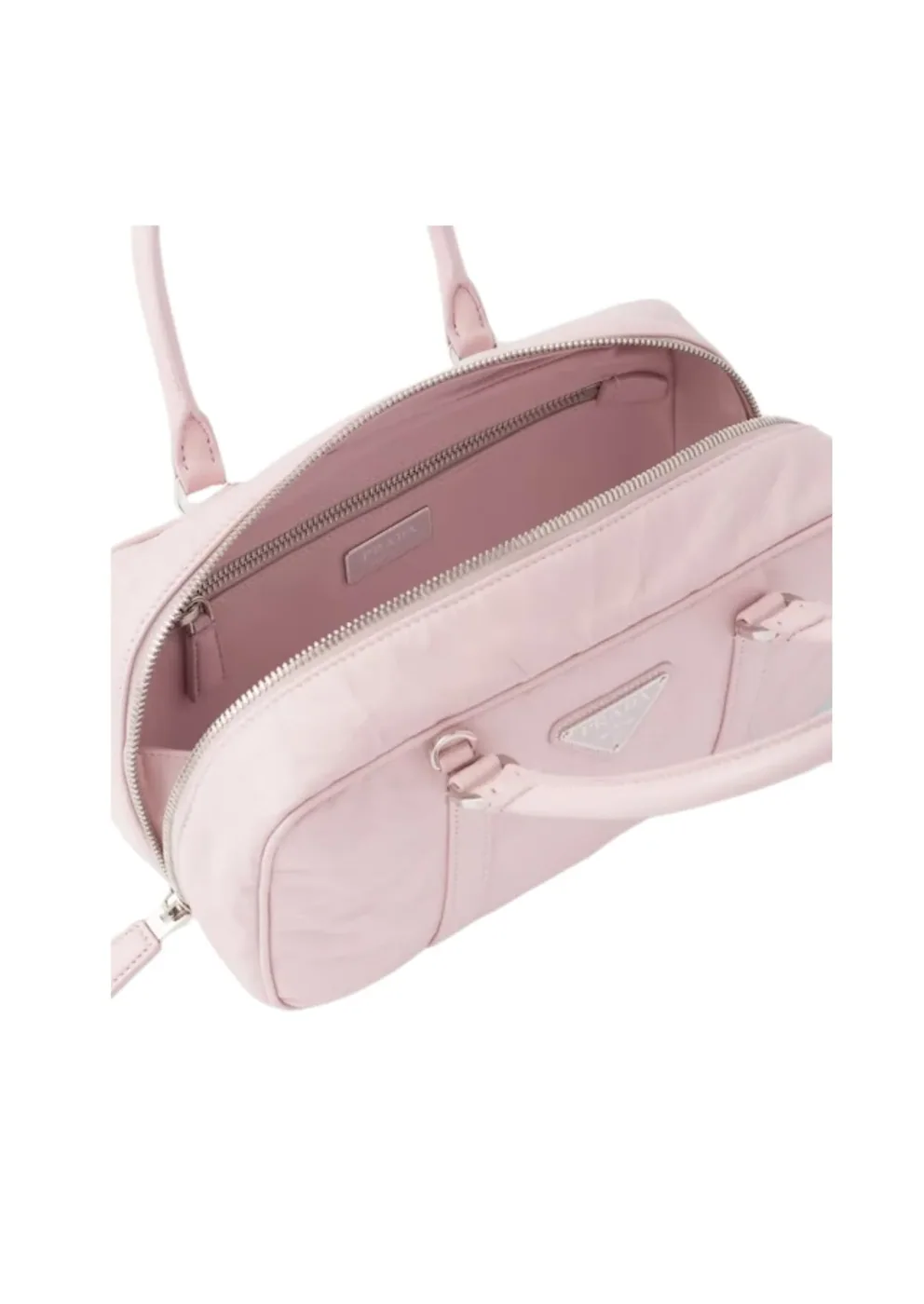 Small Antique Nappa Top Handle Bag Pink 1BB098_UVL_F0E18_V_T2O