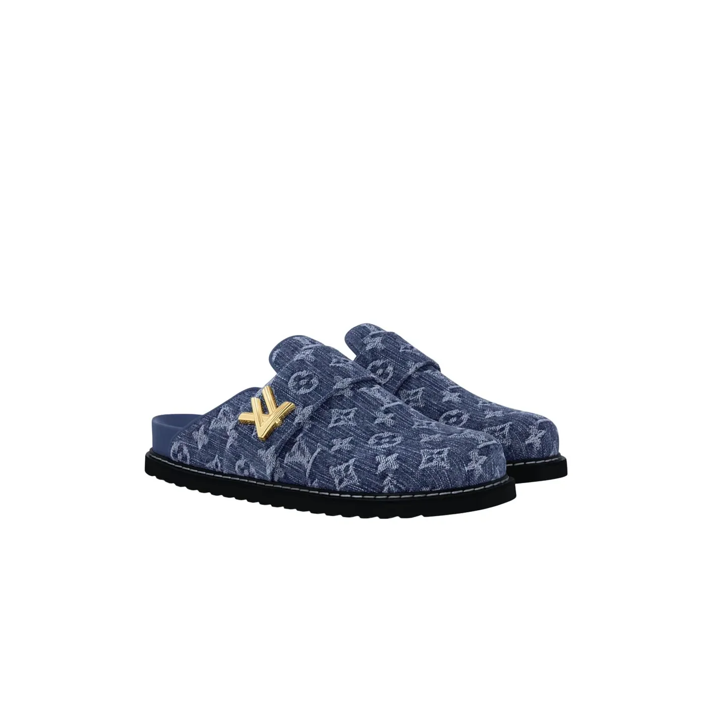Louis Vuitton LV Cosy Comfort Mule Blue 1AGVOO