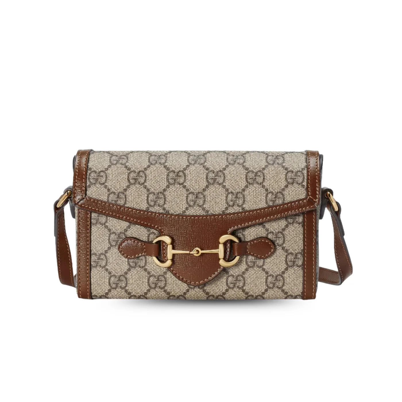 Gucci Childrens Horsebit 1955 Mini Bag in Beige Gold Hardware Gucci Childrens Horsebit 1955 Mini Bag in Beige Gold Hardware