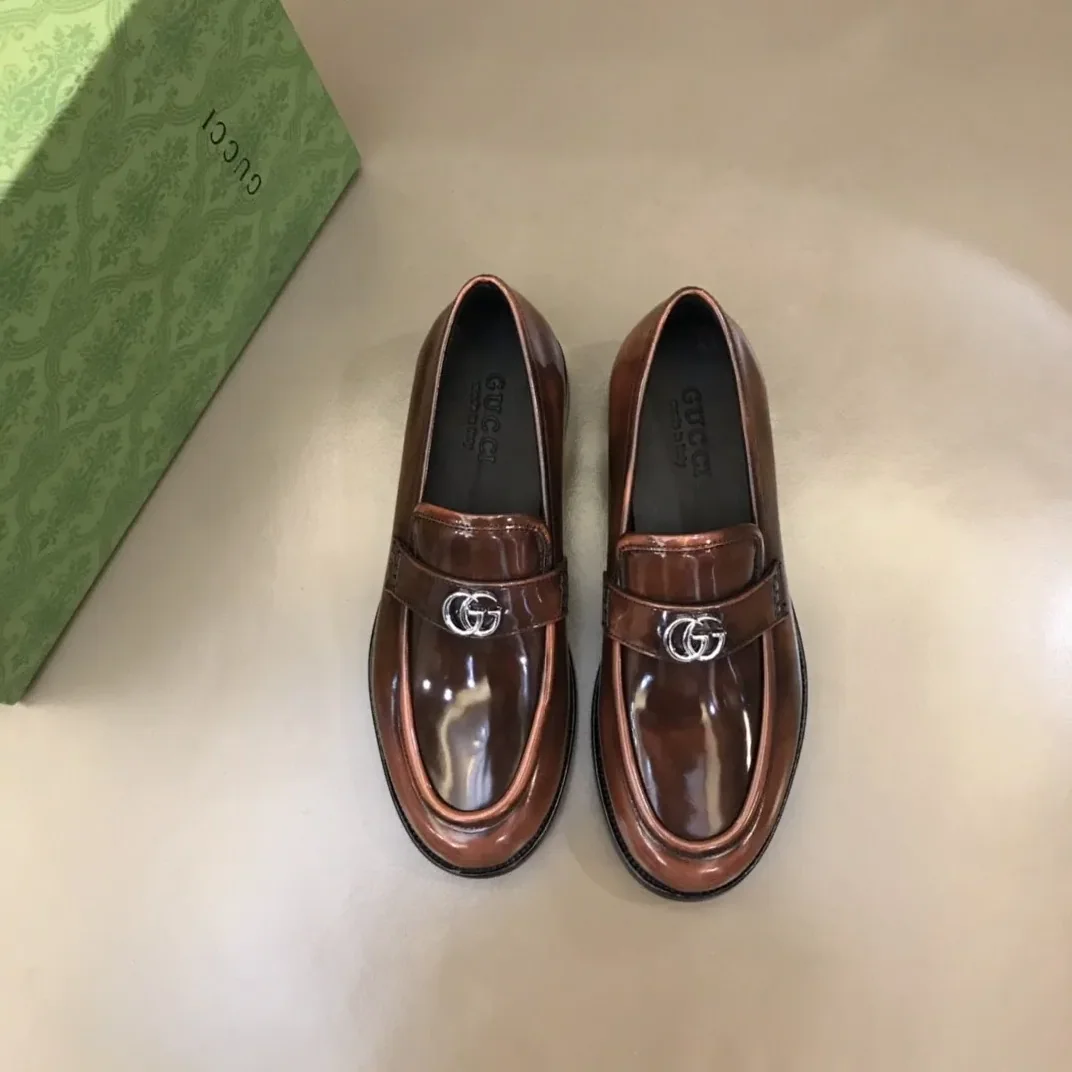 Gucci Loafer With Interlocking G Dark Brown Gucci Loafer With Interlocking G Dark Brown