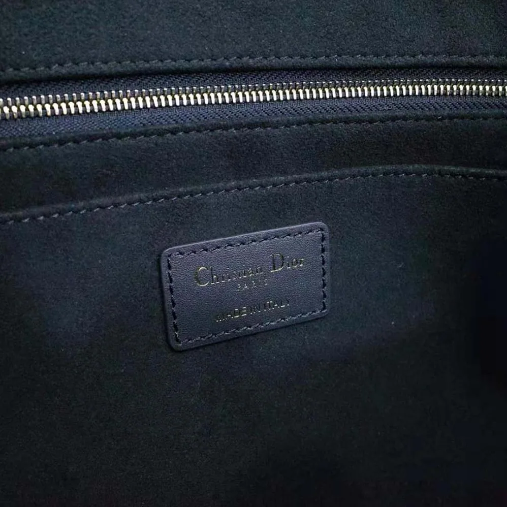 Dior Medium Dior Book Tote Blue Dior Oblique Embroidery and Calfskin for Women Dior Medium Dior Book Tote Blue Dior Oblique Embroidery and Calfskin for Women
