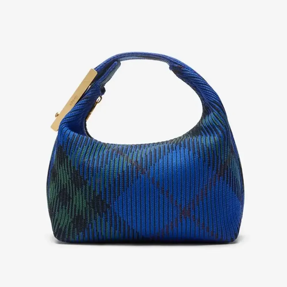 Burberry Mini Peg Duffle Bag for Women in Navy
