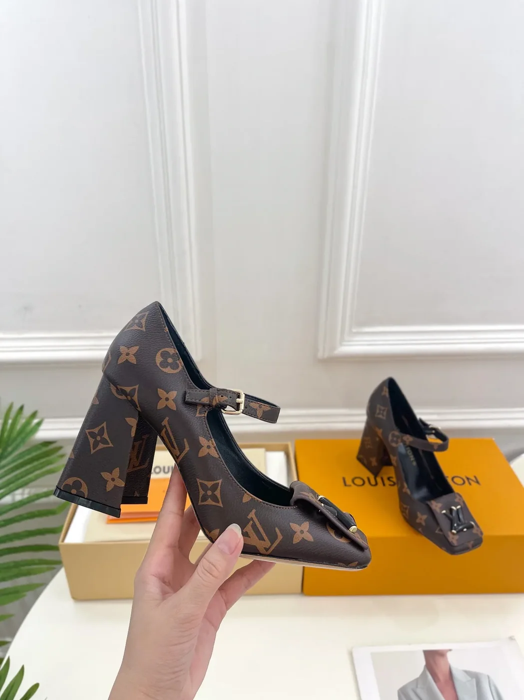 Louis Vuitton Pump Brown 9.5/ Louis Vuitton Pump Brown 9.5/