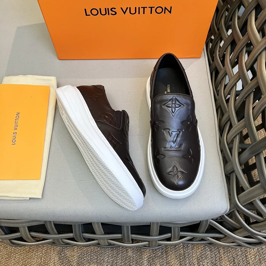 Louis Vuitton Beverly Hills Slip On Brown Louis Vuitton Beverly Hills Slip On Brown