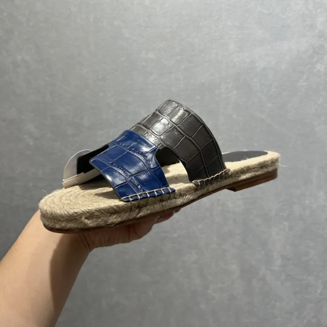 Hermes Old Espadrilles Black And Blue Hermes Old Espadrilles Black And Blue