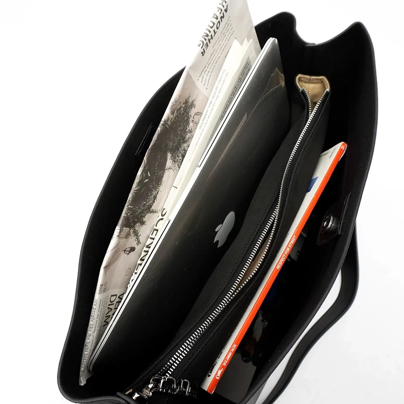 Large Silver Bag For A Niche Designer Piece for Men's