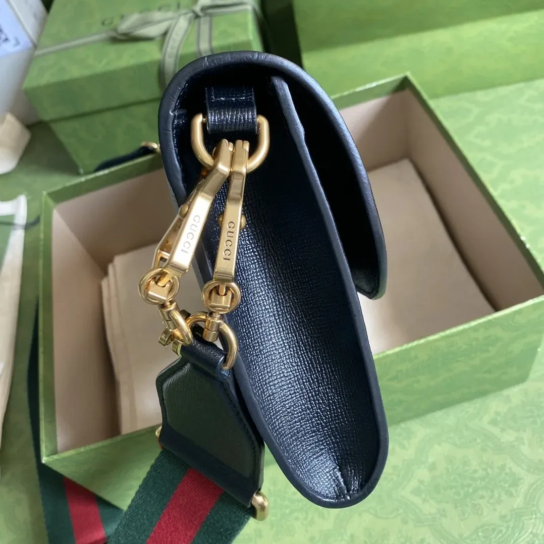 Gucci Horsebit 1955 Small Bag Black /
