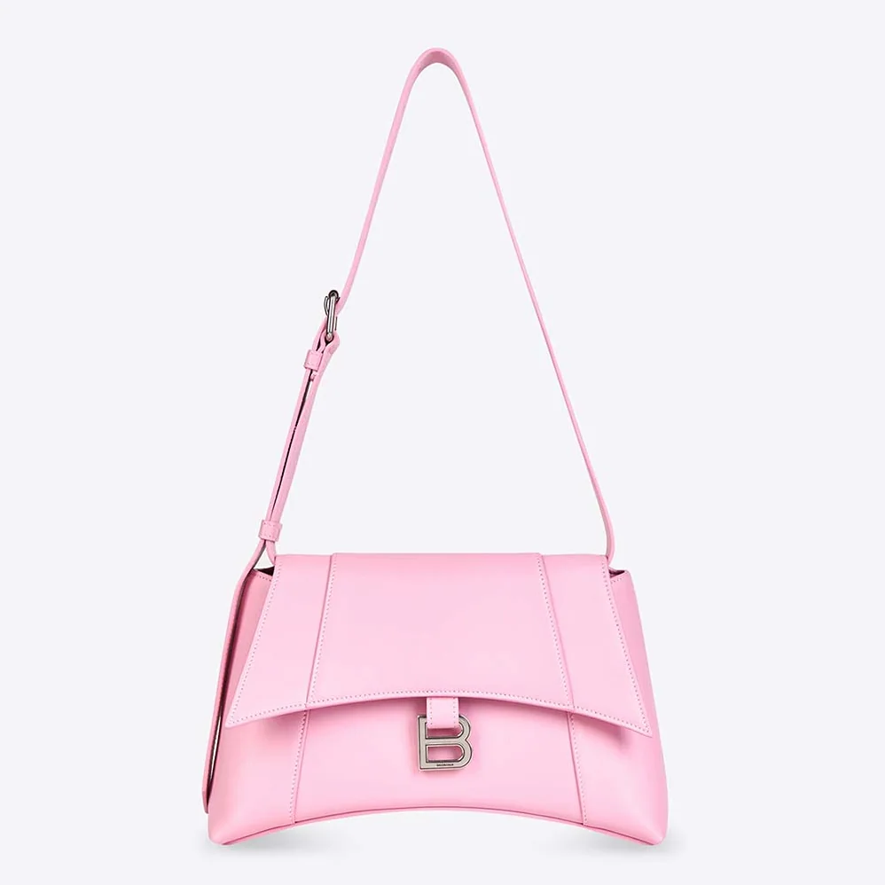 Balenciaga Downtown Small Shoulder Bag in Pink for Women Balenciaga Downtown Small Shoulder Bag in Pink for Women