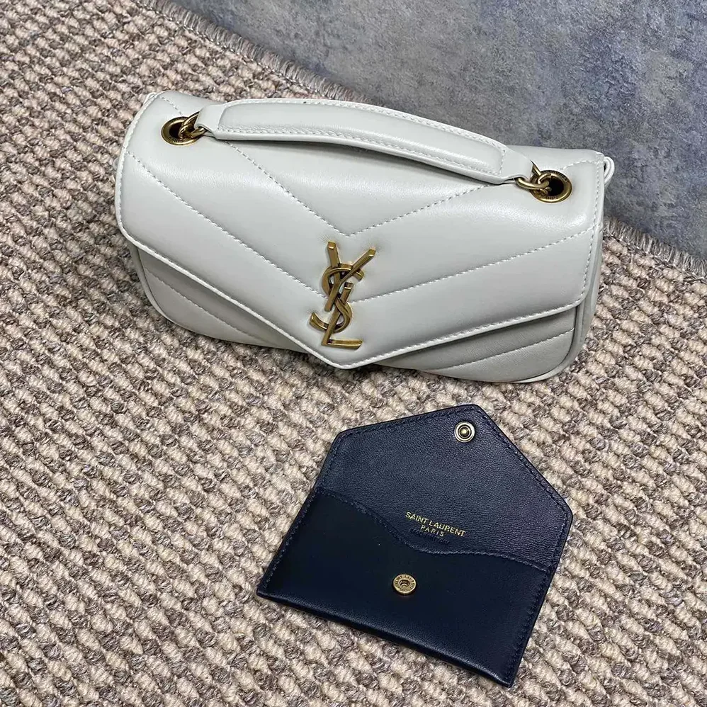 Saint Laurent YSL Loulou Mini in Lambskin for Women