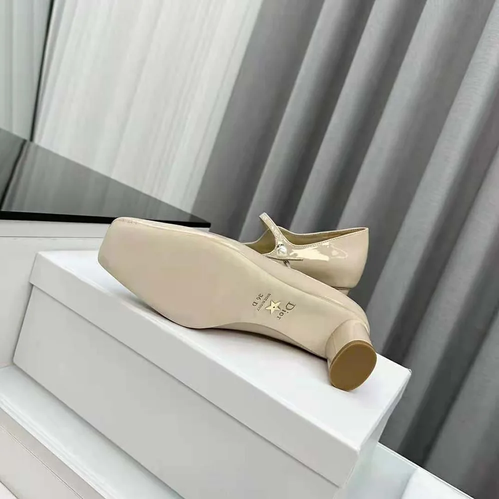 Dior Jolie Dior Pump Nude Patent Calfskin for Women