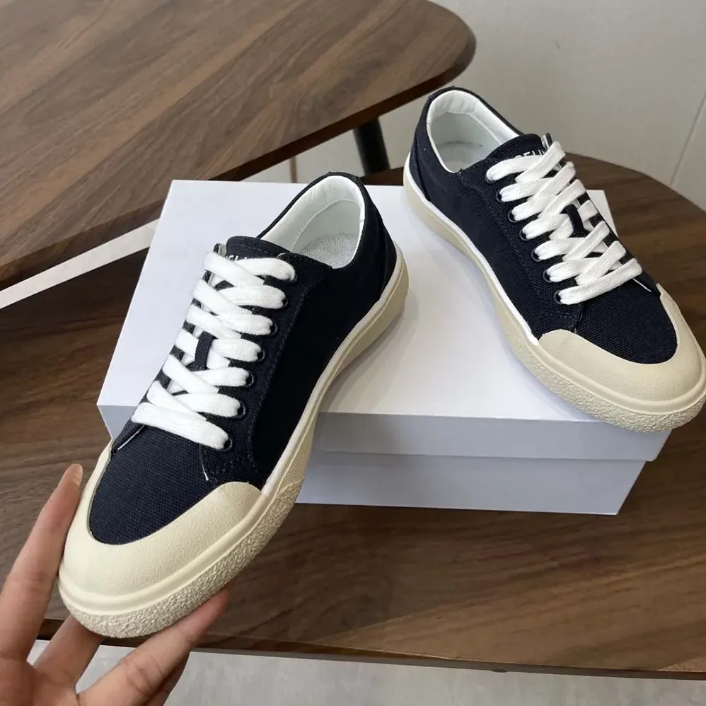 Celine Alan Sneaker With Triomphe in Canvas for Unisex Celine Alan Sneaker With Triomphe in Canvas for Unisex