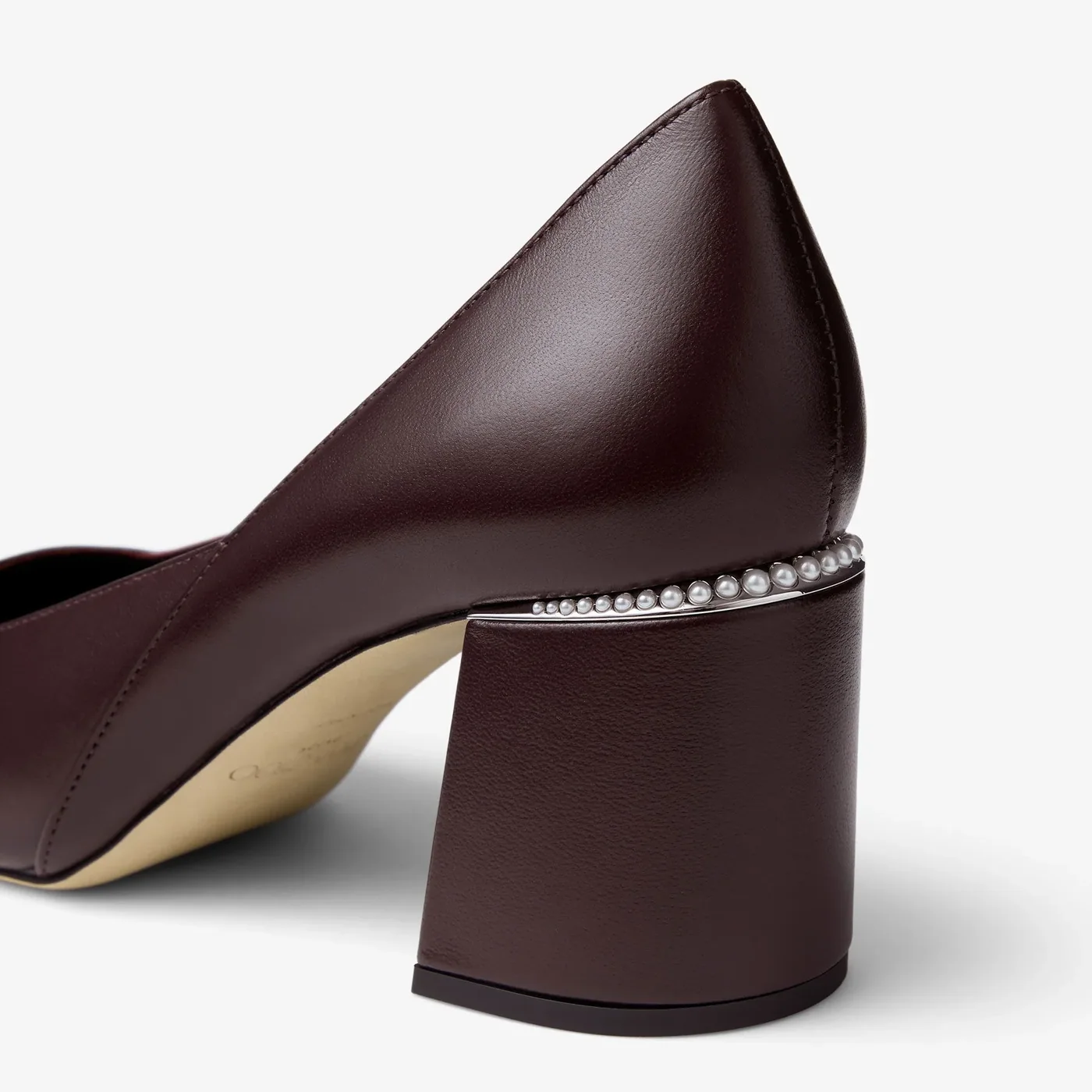 Jimmy Choo Jenson 65 Pumps Deep Merlot JENSON65PTZ