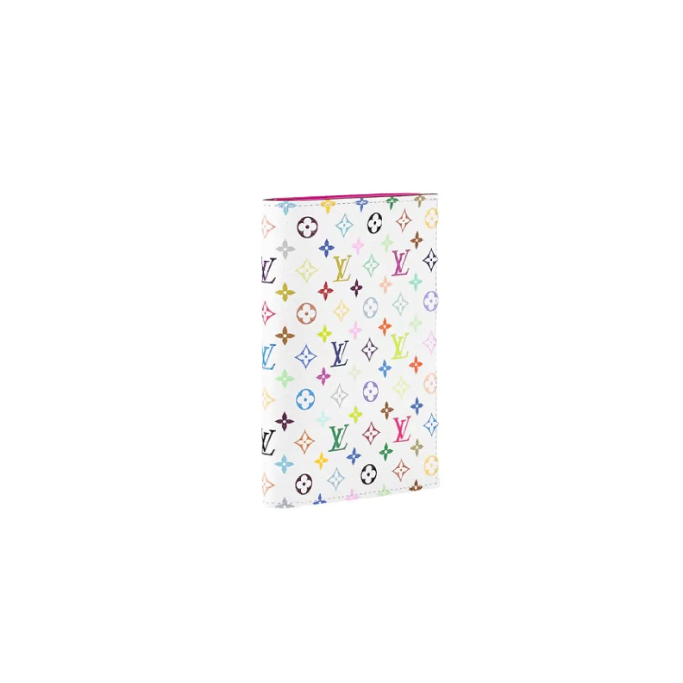 Louis Vuitton LV x TM Passport Cover Multicolore Blanc Wallet / Louis Vuitton LV x TM Passport Cover Multicolore Blanc Wallet /