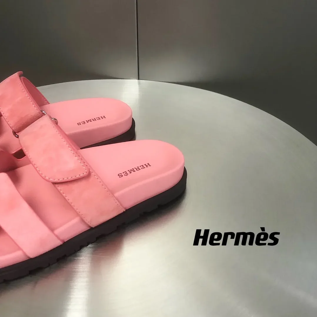 Hermes Chypre Sandal Pink Hermes Chypre Sandal Pink