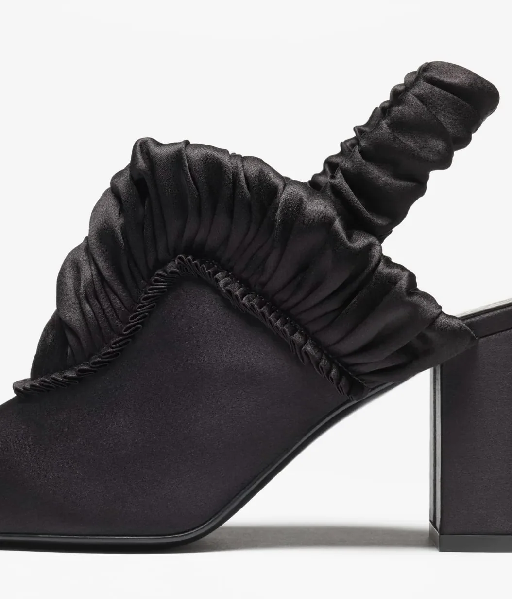 Chanel Slingbacks Black
