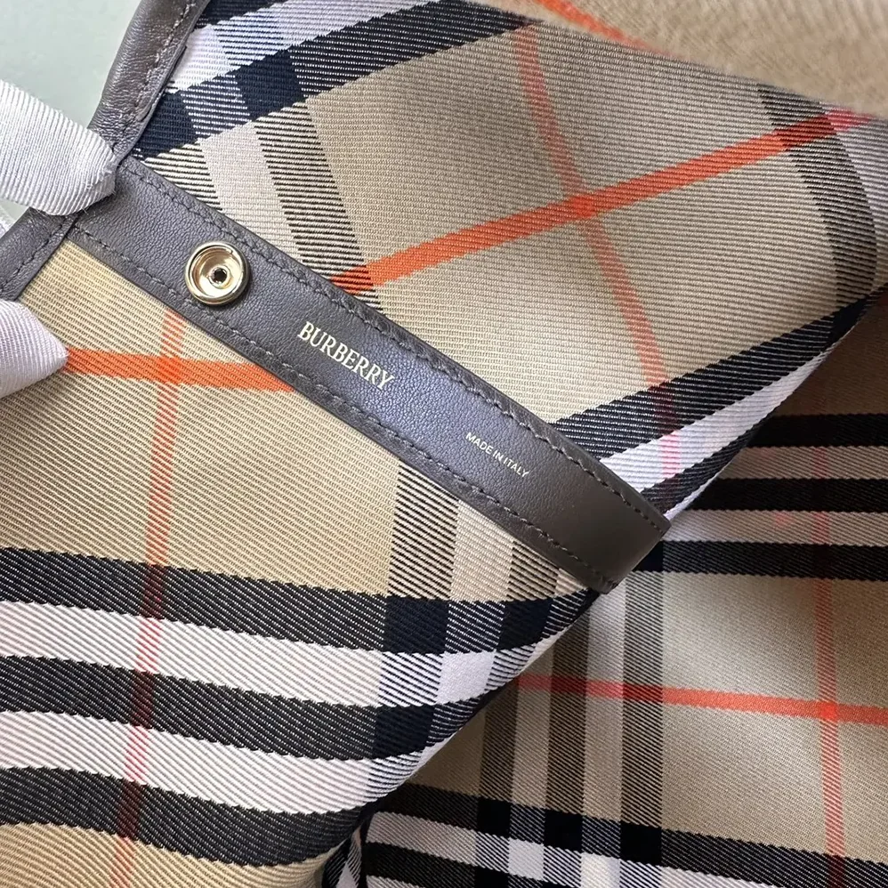 Burberry Small Check Shoulder Bag for Women