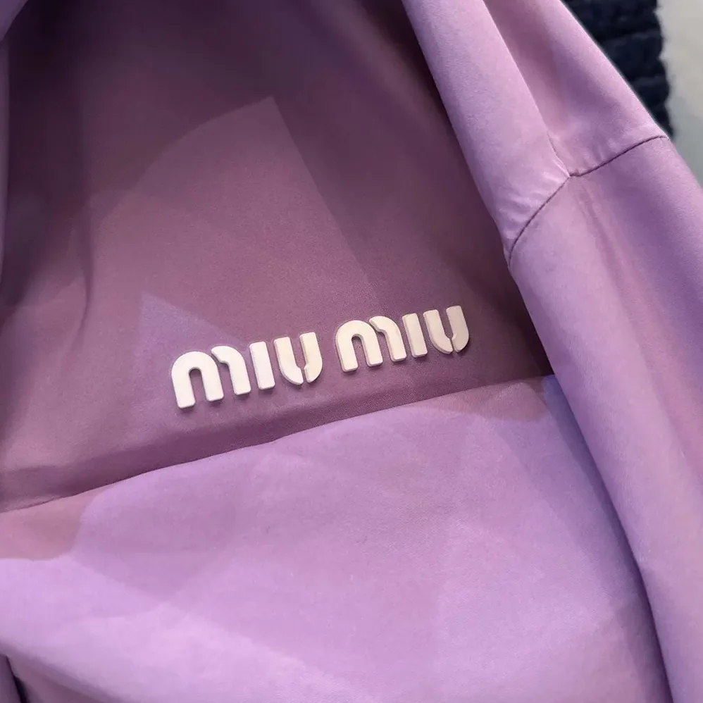 Miu Miu Tec Canvas Blouson for Women Miu Miu Tec Canvas Blouson for Women