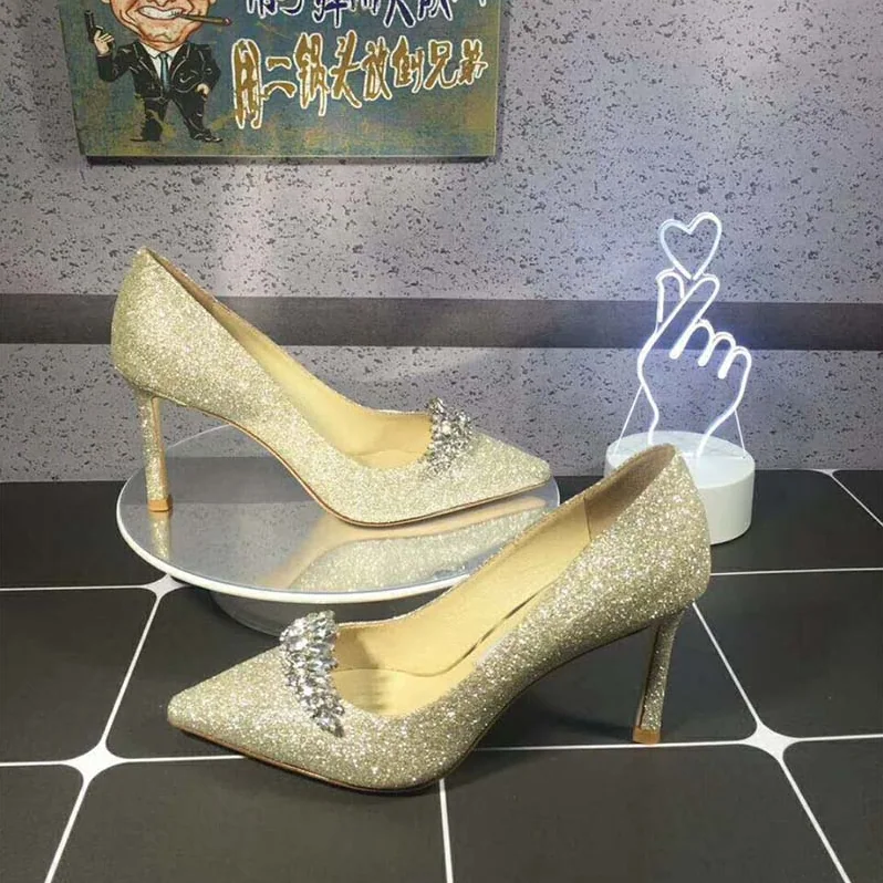 Jimmy Choo Shoes Romy 85mm Heel Hight for Women