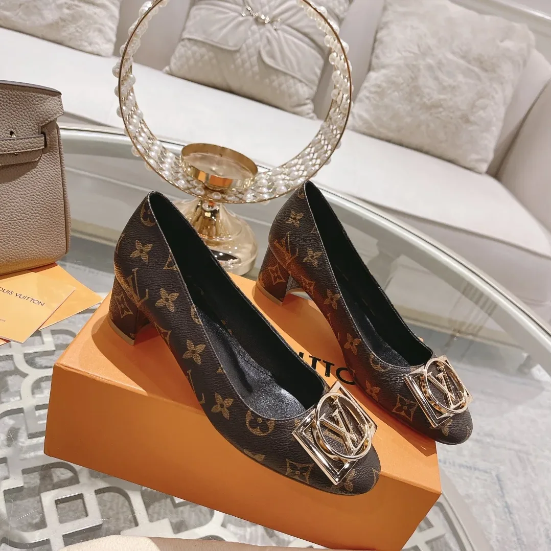 Louis Vuitton Madeleine Pump Brown / Louis Vuitton Madeleine Pump Brown /