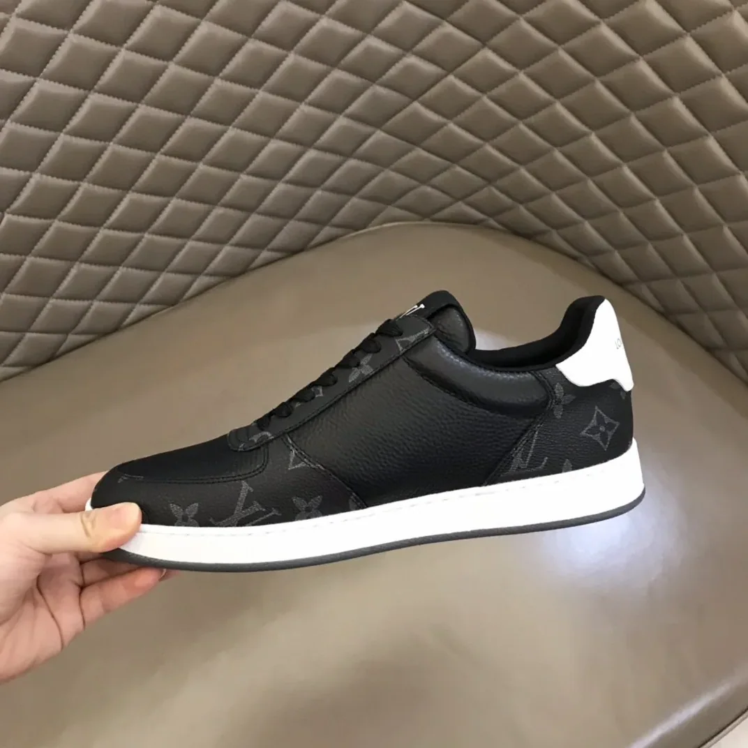 Louis Vuitton Rivoli Sneaker Monogram Canvas Black