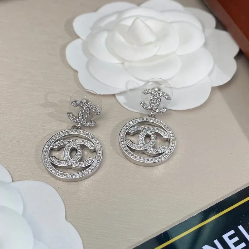 Circle Earrings Silver