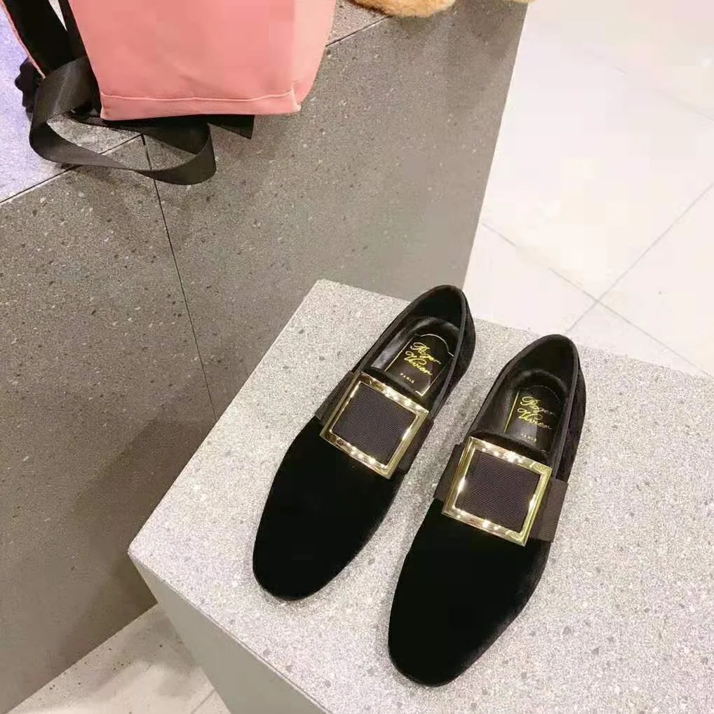 Roger Vivier Tuxedo Loafers for Women in Black