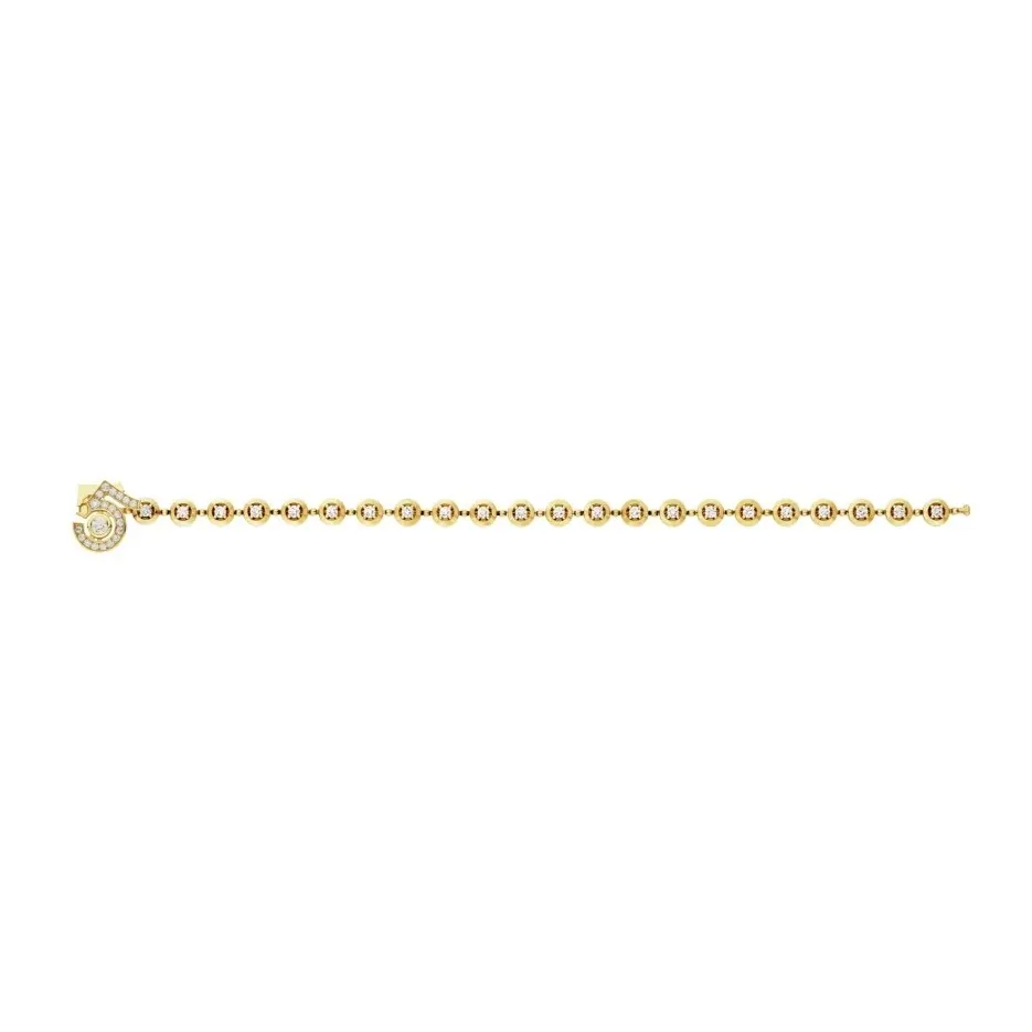 Chanel Eternal N°5 Bracelet Gold Hardware