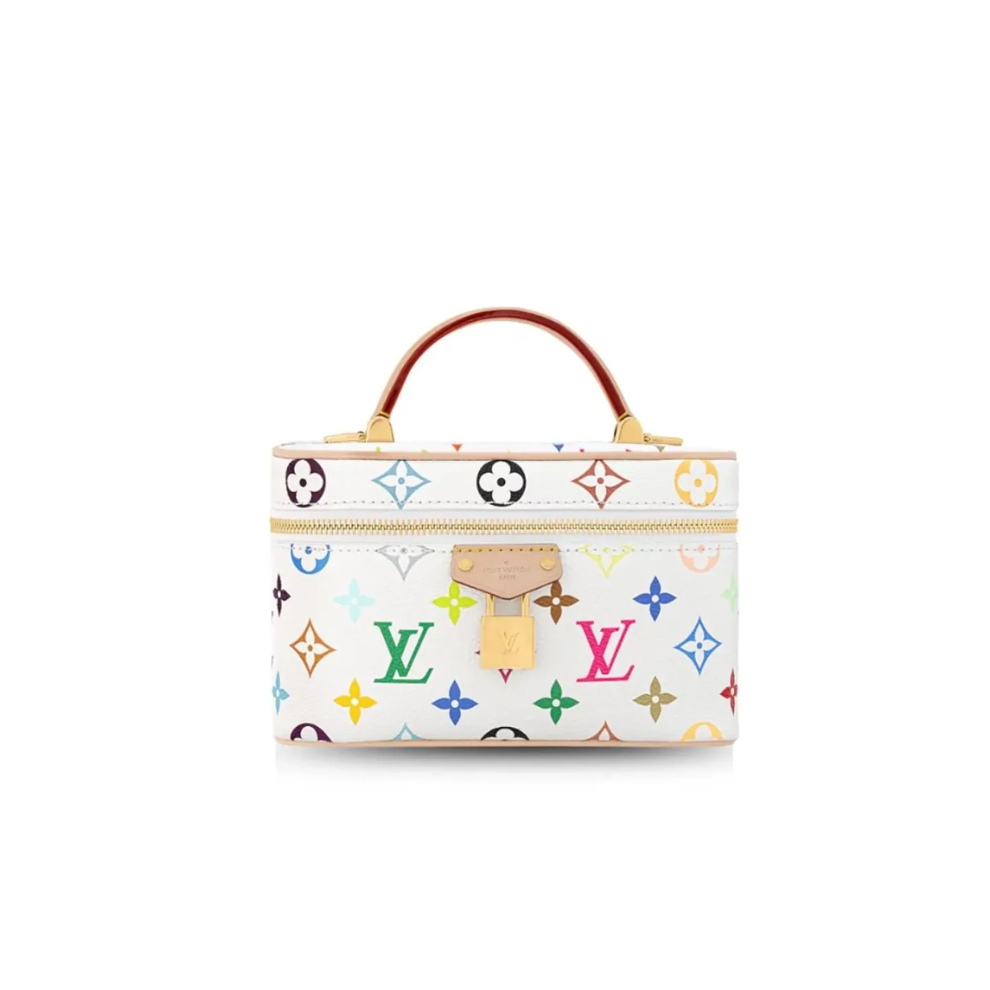 Louis Vuitton LV x TM Vanity Chain Pouch Multicolored Bag / Louis Vuitton LV x TM Vanity Chain Pouch Multicolored Bag /