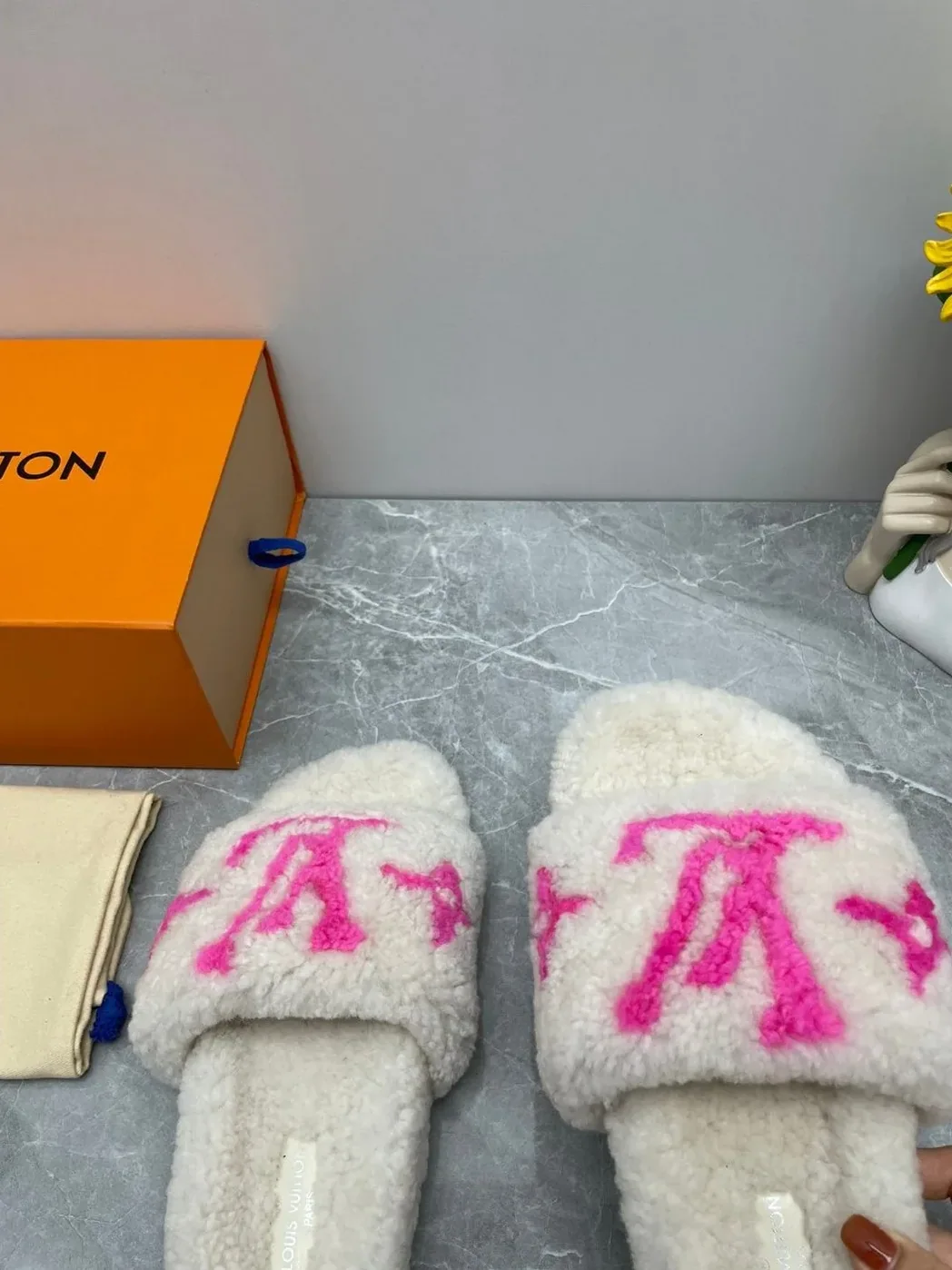 Louis Vuitton Paseo Flat Comfort Mule Pink