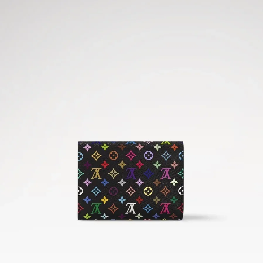 Louis Vuitton LV x TM Victorine Wallet Multicolore Noir / Louis Vuitton LV x TM Victorine Wallet Multicolore Noir /