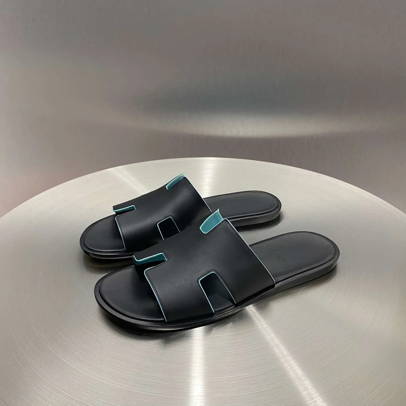 Hermes Oran Sandal Black Hermes Oran Sandal Black