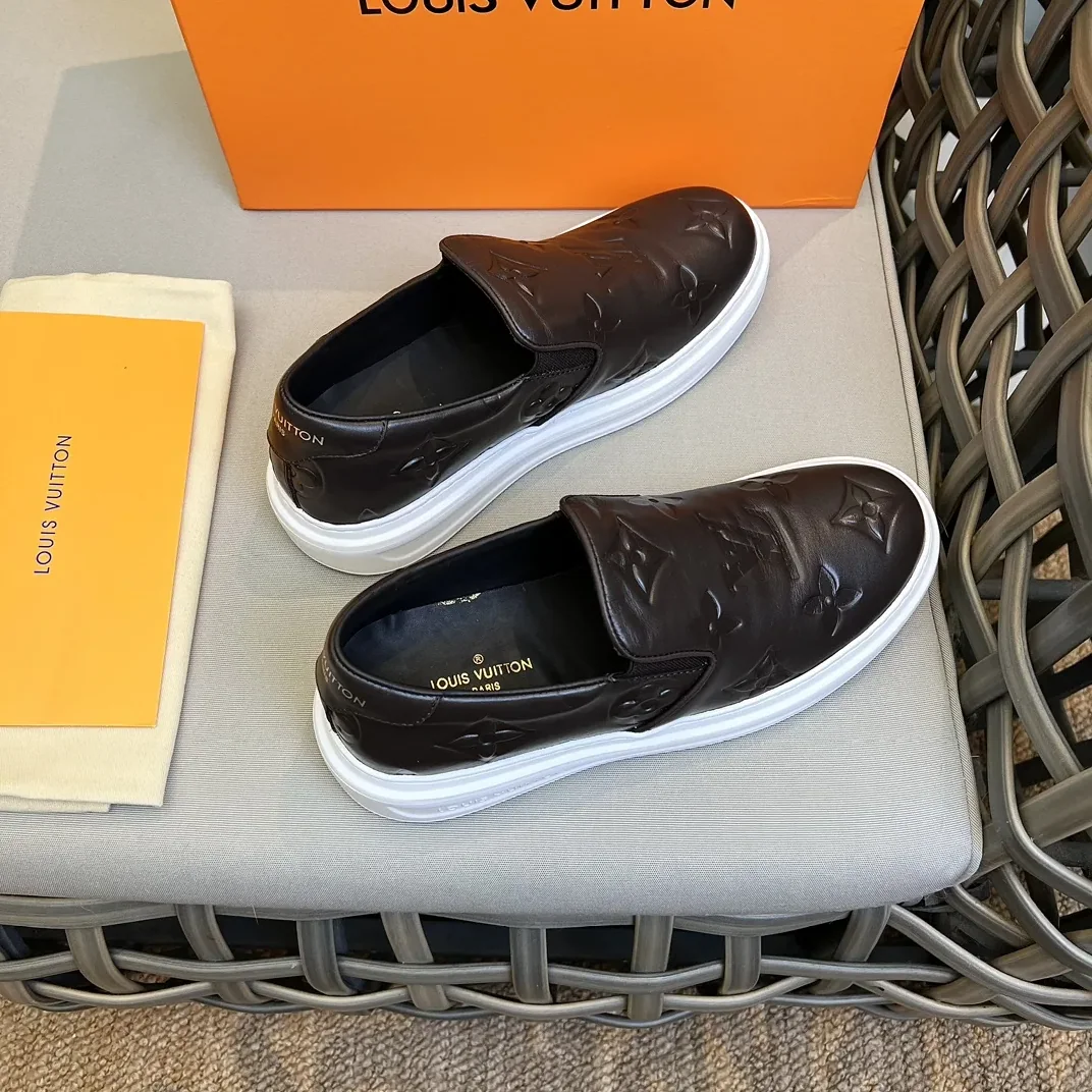Louis Vuitton Beverly Hills Slip On Brown Louis Vuitton Beverly Hills Slip On Brown
