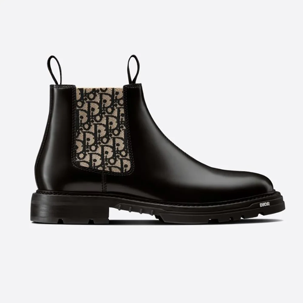 Dior Explorer II Chelsea Boot Black Polished Calfskin for Men Dior Explorer II Chelsea Boot Black Polished Calfskin for Men