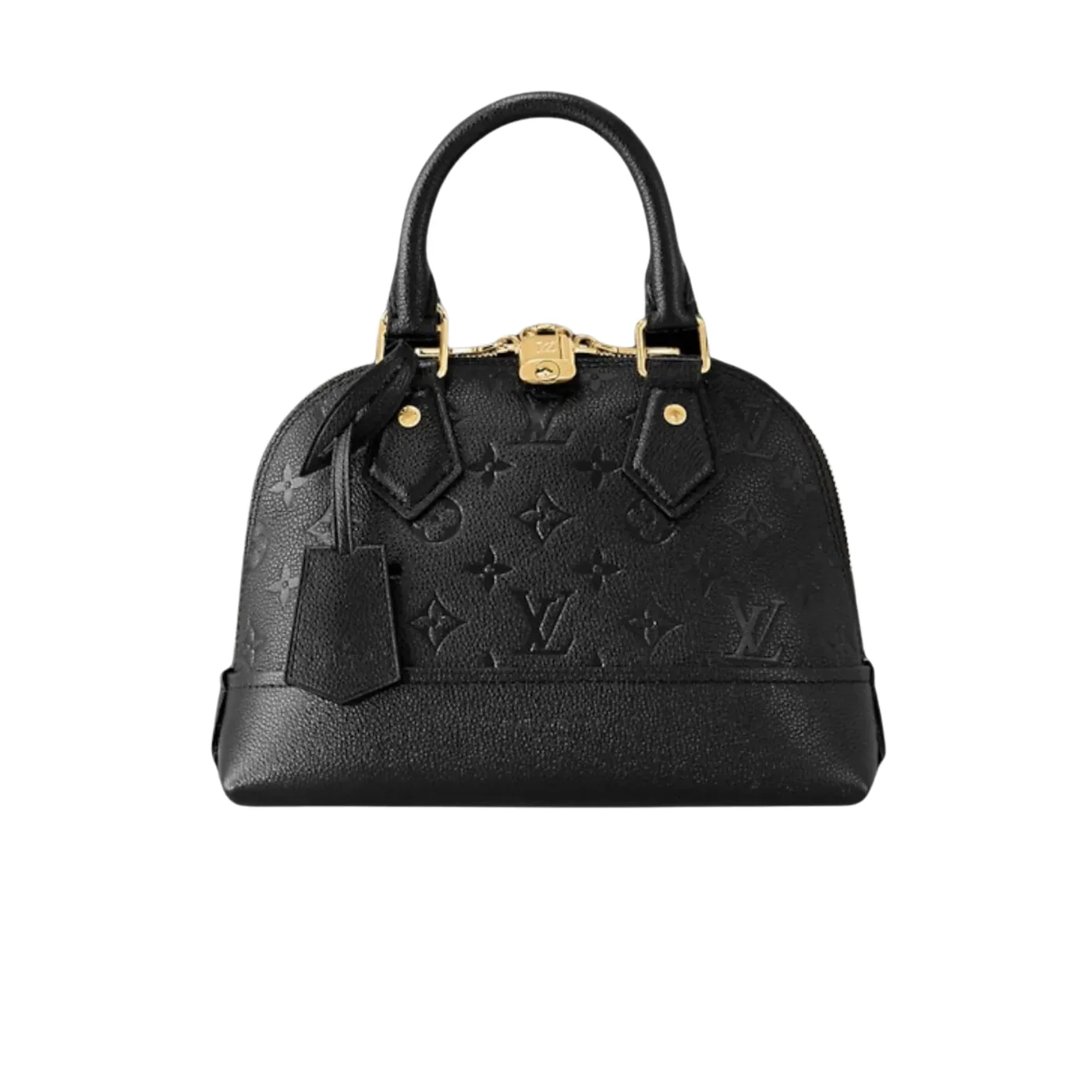 Louis Vuitton Neo Alma BB Top Handle Bag / Black Monogram Empreinte Gold Hardware Louis Vuitton Neo Alma BB Top Handle Bag / Black Monogram Empreinte Gold Hardware