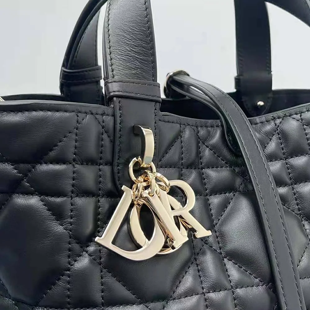 Dior Small Dior Toujours Bag Black Macrocannage Calfskin for Women Dior Small Dior Toujours Bag Black Macrocannage Calfskin for Women