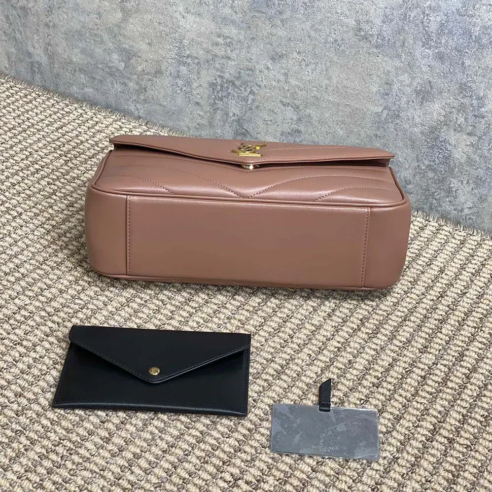 Saint Laurent YSL Loulou Medium in Matelasse Lambskin-801439AAEAX5036 for Women Saint Laurent YSL Loulou Medium in Matelasse Lambskin-801439AAEAX5036 for Women
