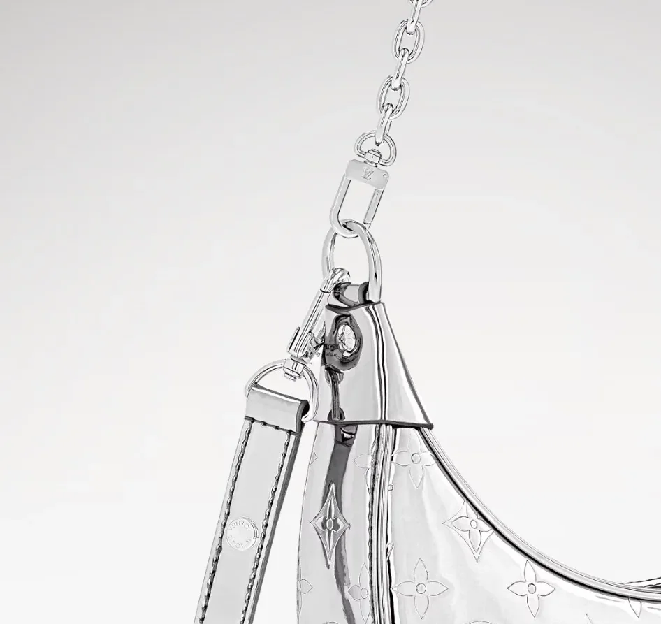 Louis Vuitton Loop Monogram Miroir Silver / Louis Vuitton Loop Monogram Miroir Silver /