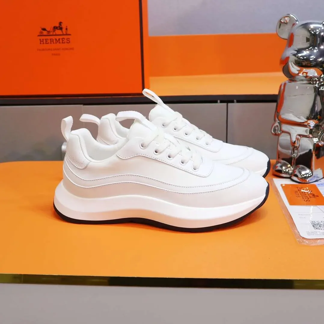 Hermes Gramme Sneakers White Hermes Gramme Sneakers White