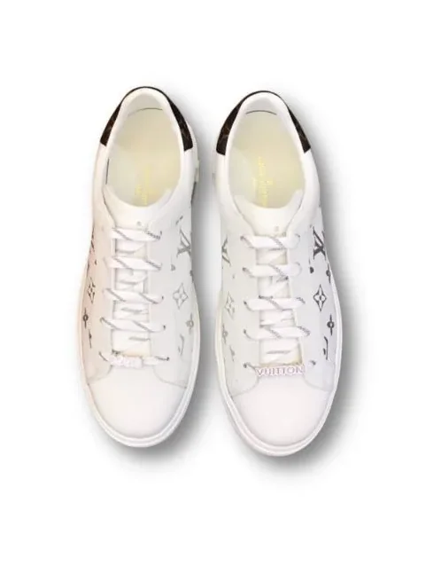 Louis Vuitton Time Out Sneaker Monogram Flowers Red Louis Vuitton Time Out Sneaker Monogram Flowers Red