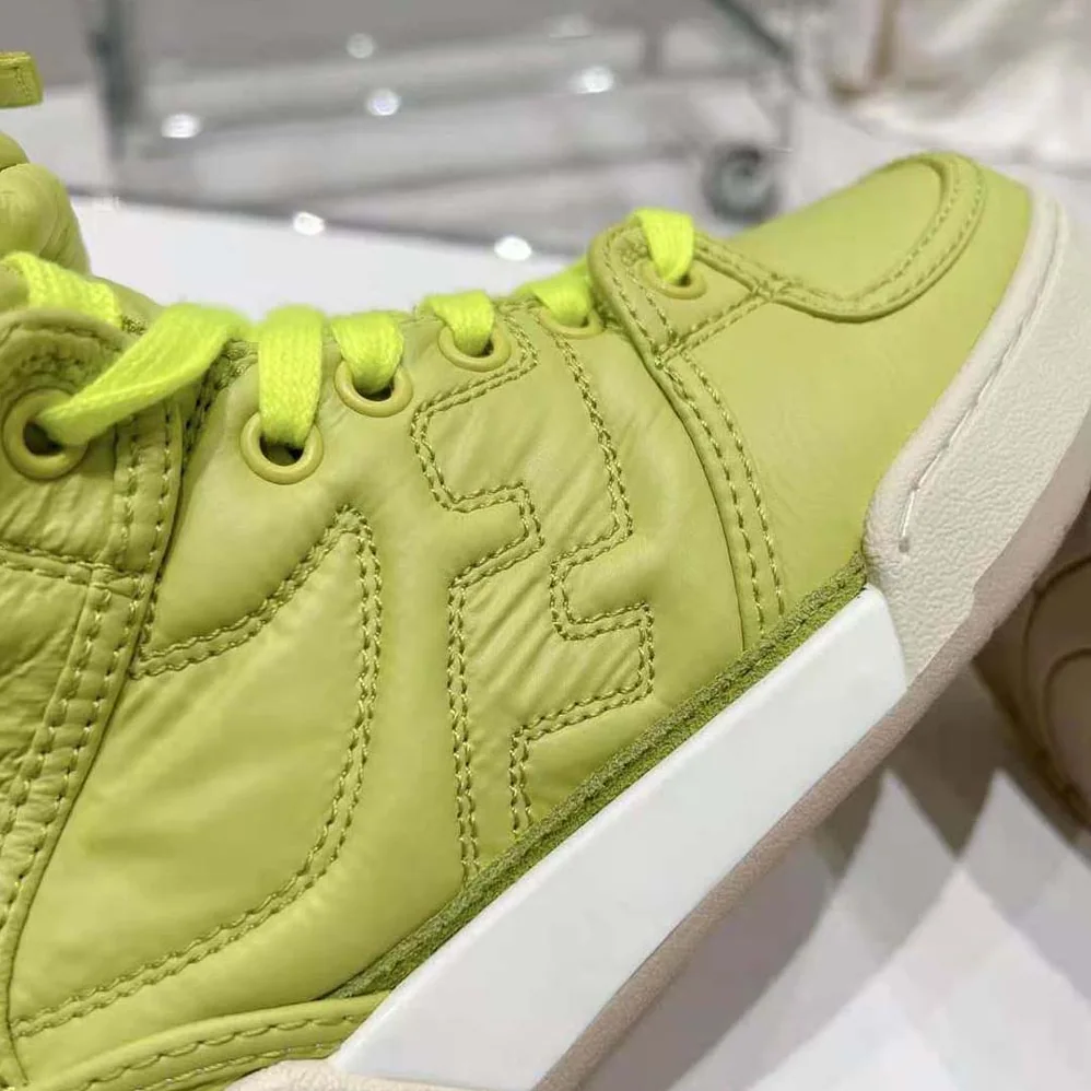 Fendi Match Acid Green Nylon High for Unisex in Tops Fendi Match Acid Green Nylon High for Unisex in Tops