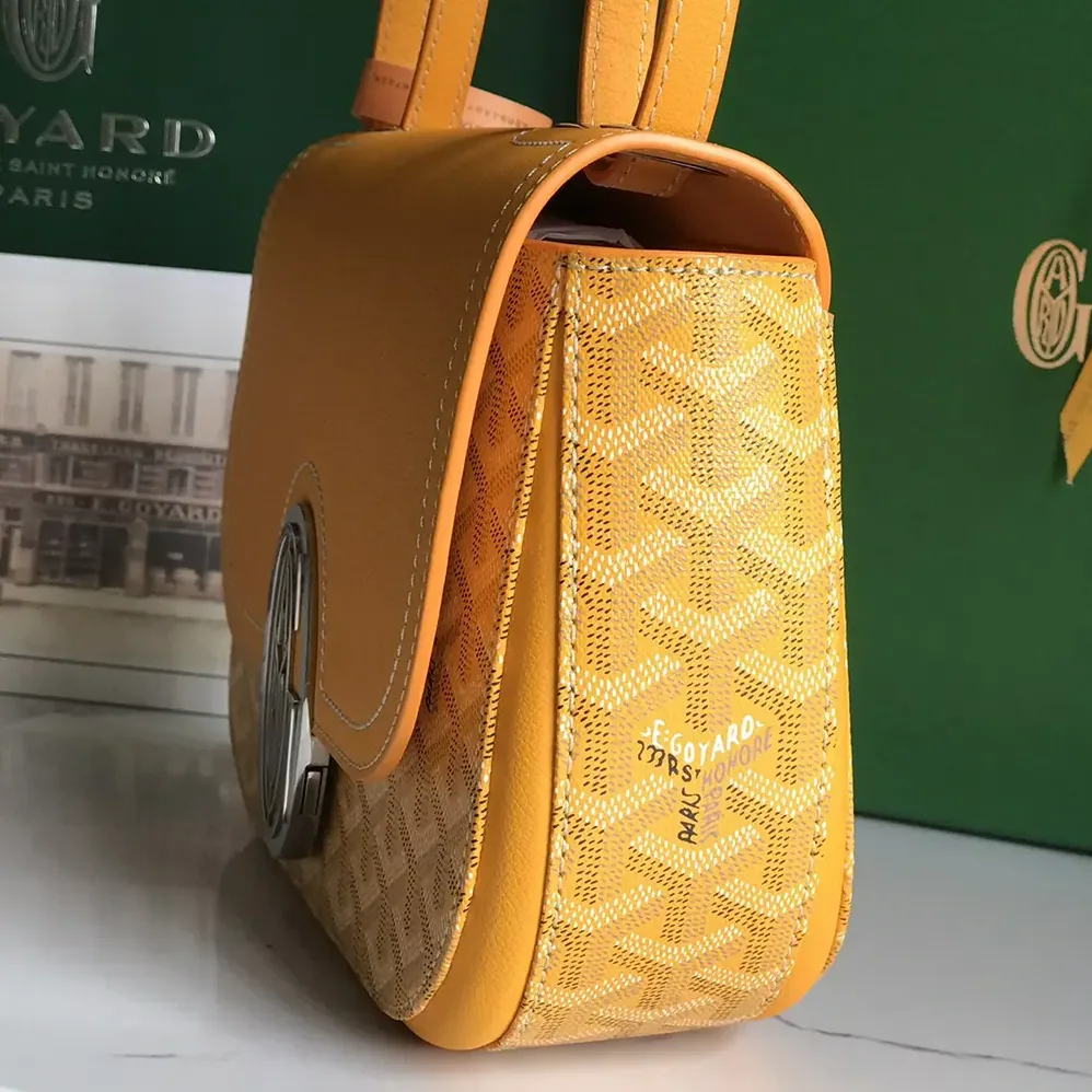 Goyard 233 Bag for Unisex in Yellow
