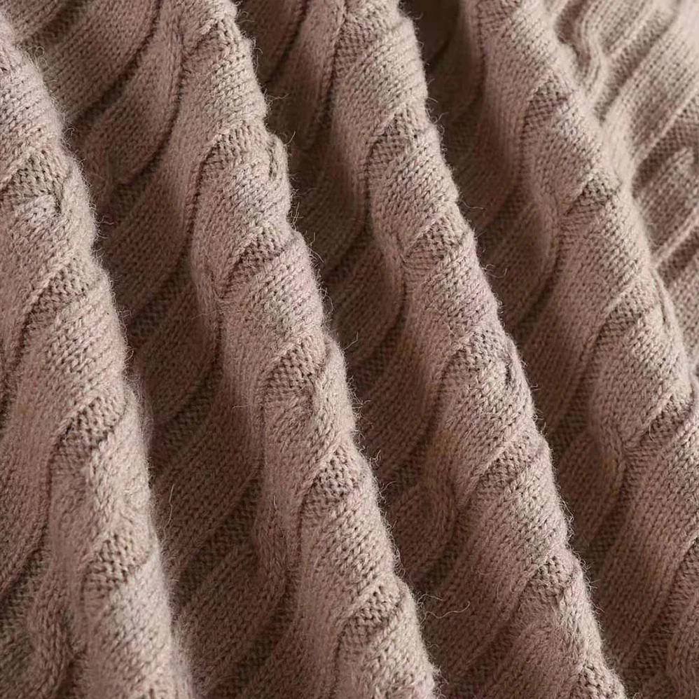 Celine Cable-knit Triomphe Cardigan in Cashmere for Women