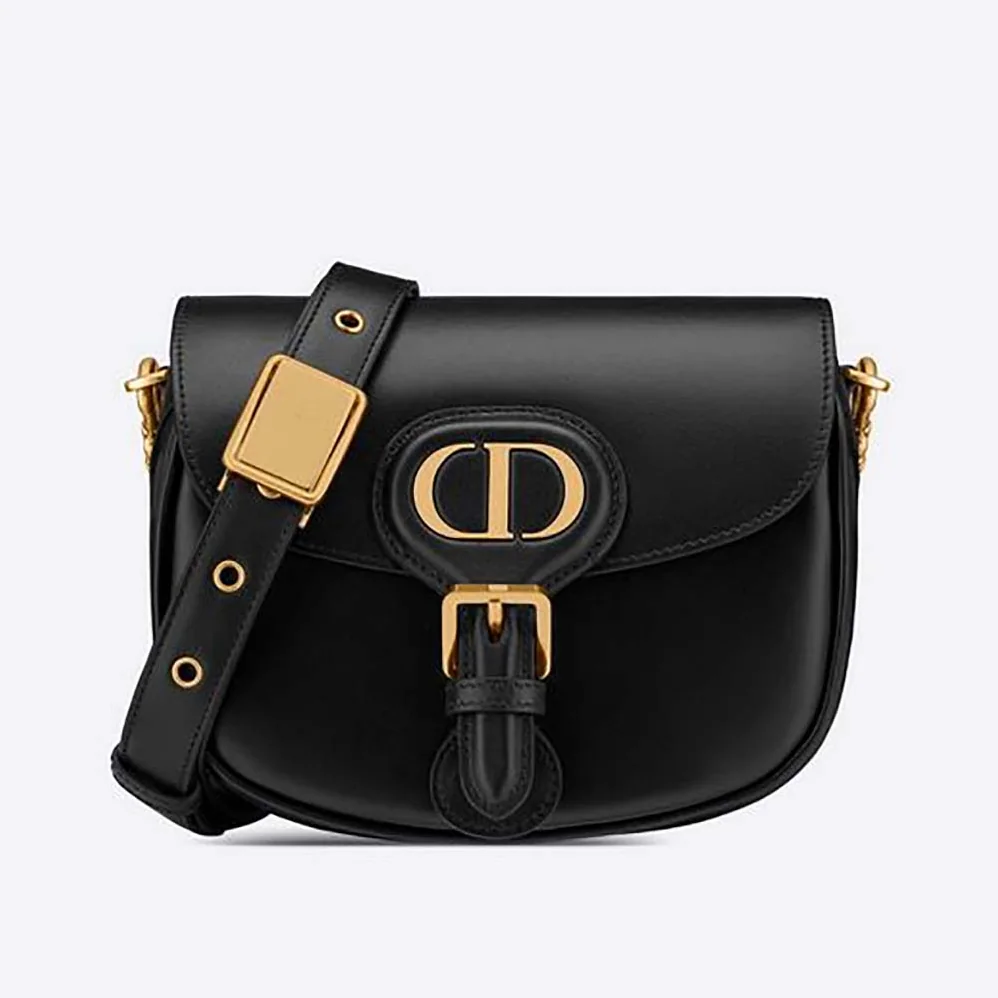 Dior Small Dior Bobby Bag Black Box Calfskin for Women Dior Small Dior Bobby Bag Black Box Calfskin for Women