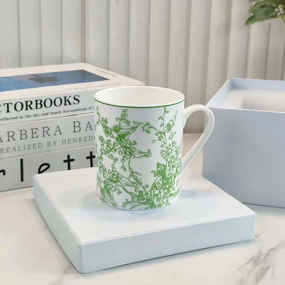 Dior Mug Green New Lily of the Valley for Unisex