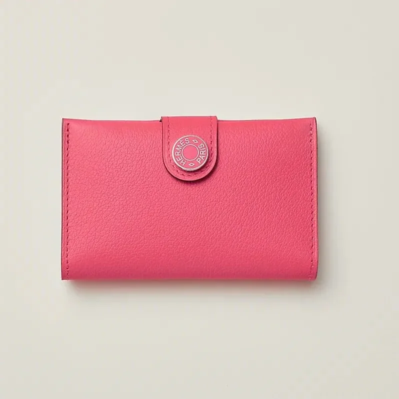 Hermes R.M.S Card Holder Rose Azalée / Hermes R.M.S Card Holder Rose Azalée /