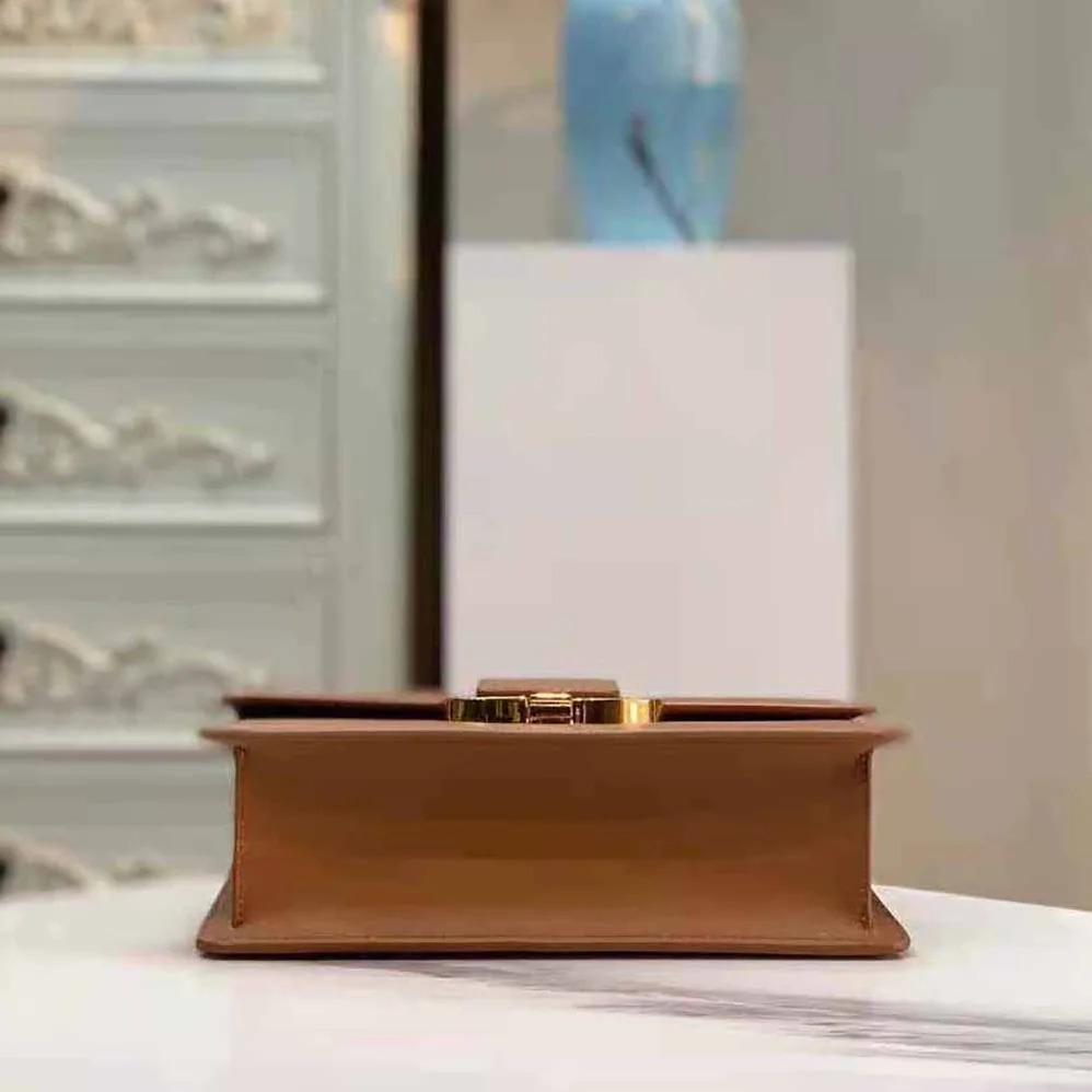Dior 30 Montaigne Bag Des Vents Box Calfskin for Women in Brown