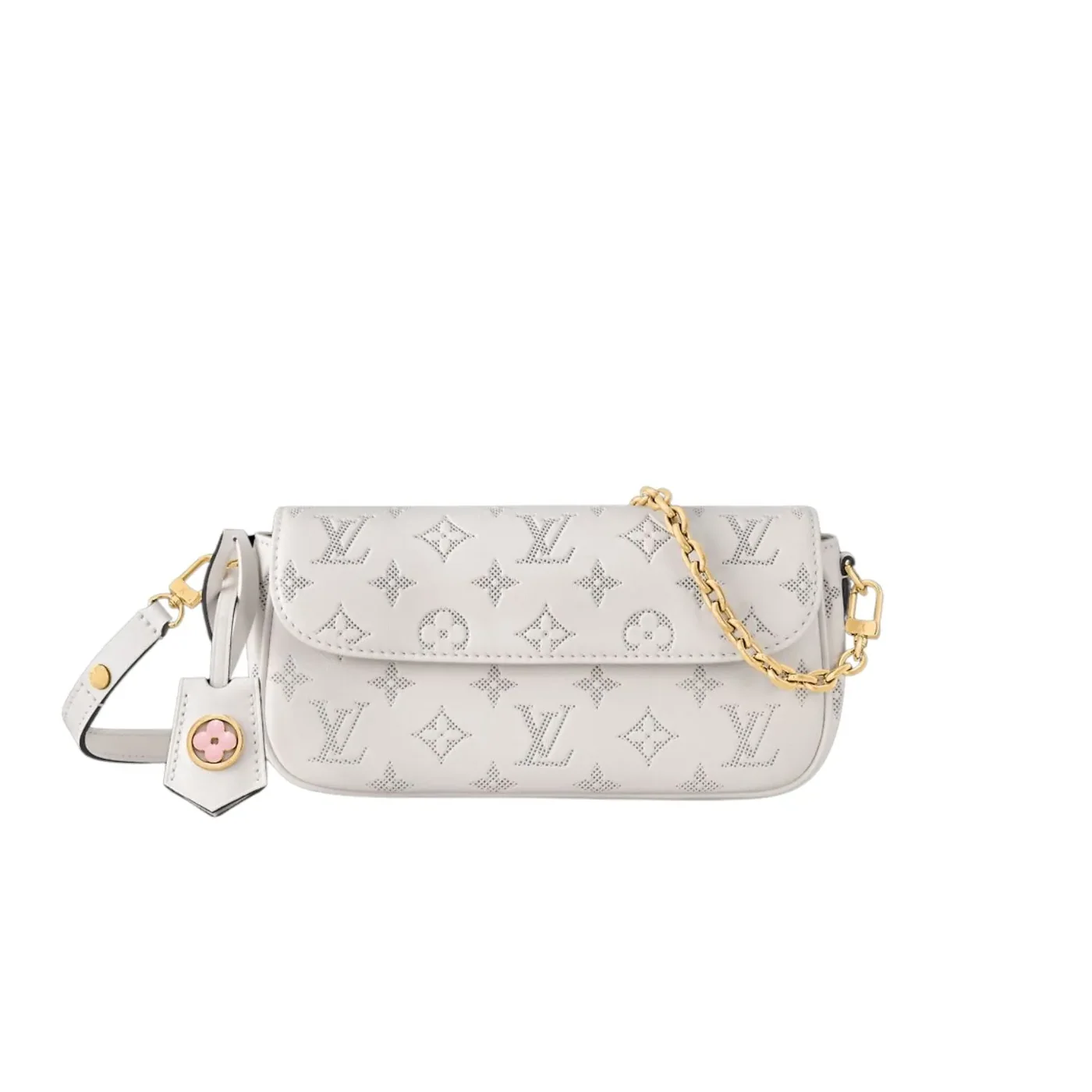 Louis Vuitton Wallet On Chain Ivy White /